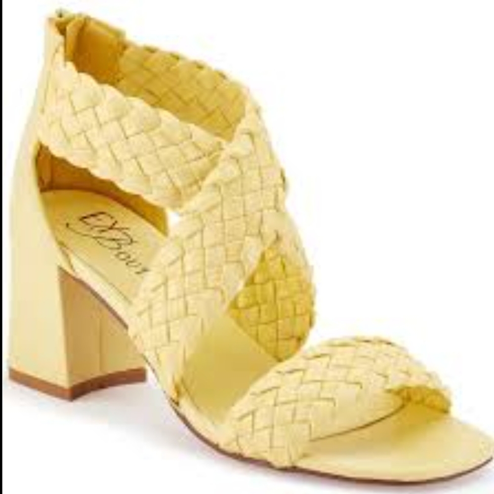 Made of Braids Yellow Strappy Sandal -💛 9M